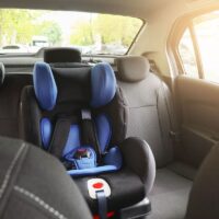 Safety seat for child in car